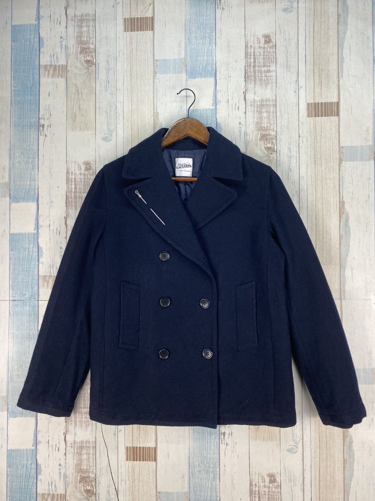 Jean Paul Gaultier Jean Paul Gaultier Wool Double Breasted Jacket Size US S / EU 44-46 / 1 - 1 Thumbnail