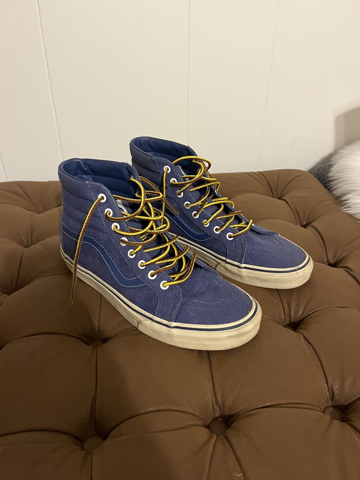 Vans Vans Washed Navy Size US 10.5 / EU 43-44 - 2 Thumbnail