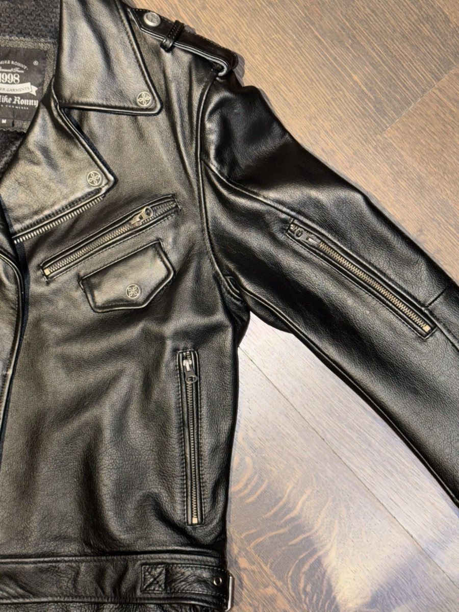 Other Genuine Cowhide Leather Moto Biker Jacket Size US M / EU 48-50 / 2 - 8 Thumbnail