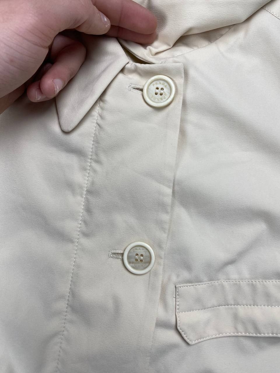 Prada Vintage Prada Windbreaker Wind Stopper Jacket Size L / US 10 / IT 46 - 5 Thumbnail