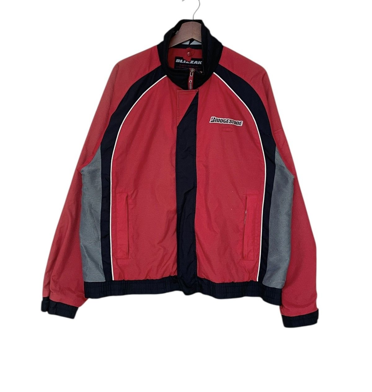 Vintage Vintage Racing Brand Bridgestone Motorcycle Jacket 2000s Size US L / EU 52-54 / 3 - 1 Thumbnail