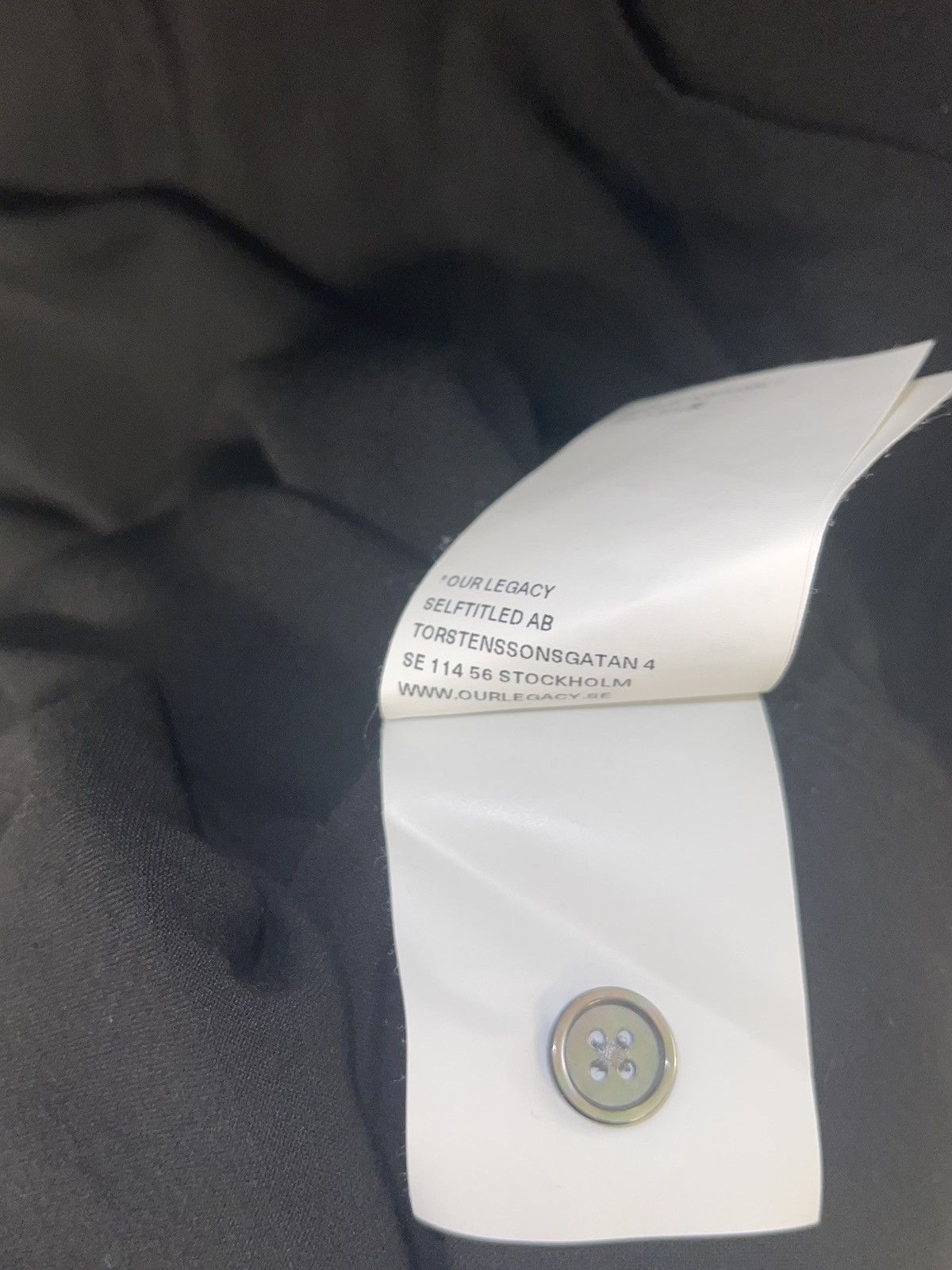 Our Legacy Our Legacy Shawl Zip Shirt – 100% Viscose Size US M / EU 48-50 / 2 - 6 Thumbnail