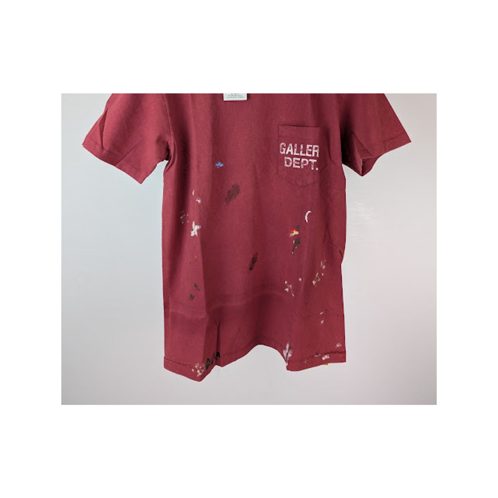 Gallery Dept. o1rshd1 Vintage Logo Painted T-Shirt in Brick Red Size US XL / EU 56 / 4 - 2 Thumbnail