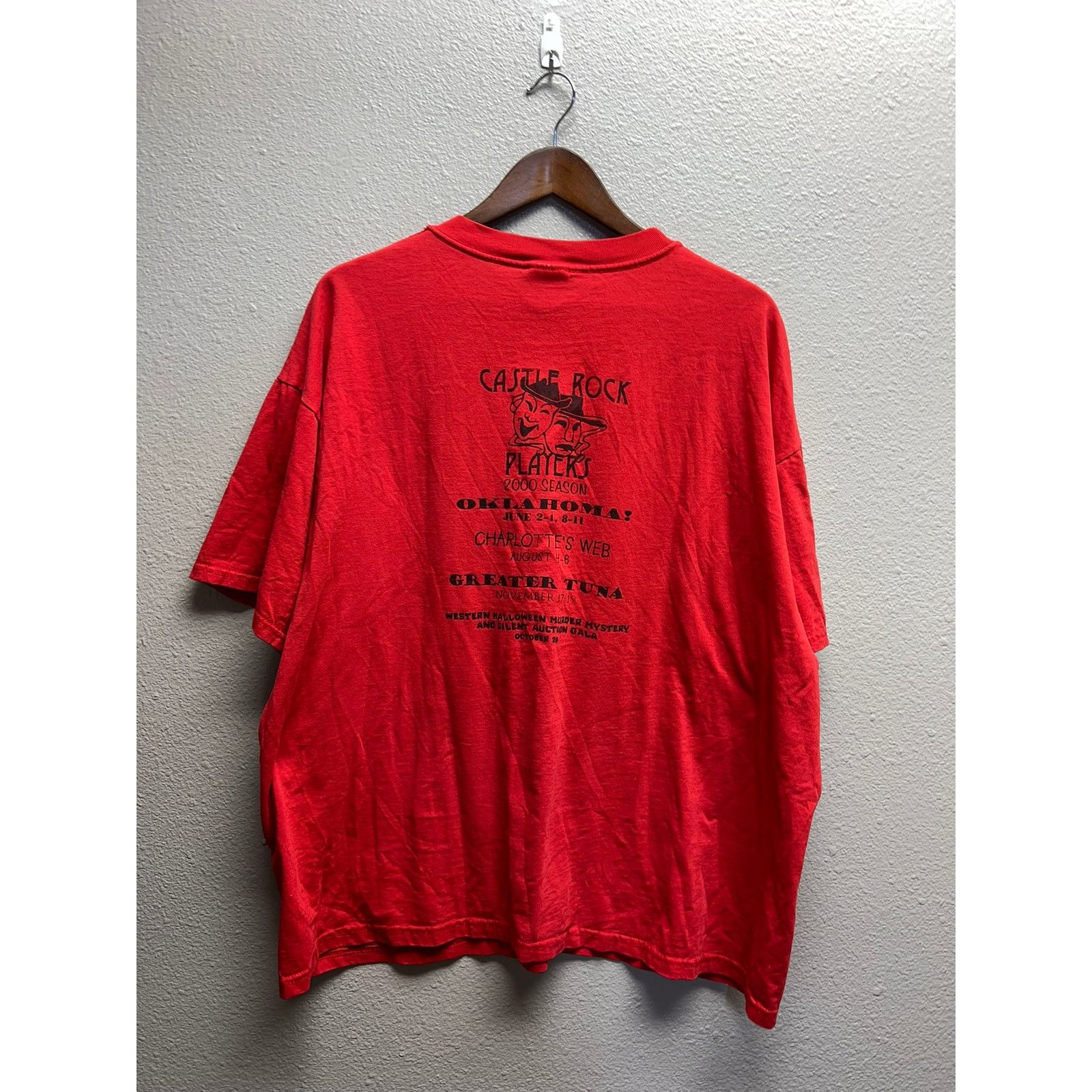 Hanes Vintage Castle Rock Shirt Players 2000 Season Oklahoma Play Size US XXL / EU 58 / 5 - 6 Thumbnail