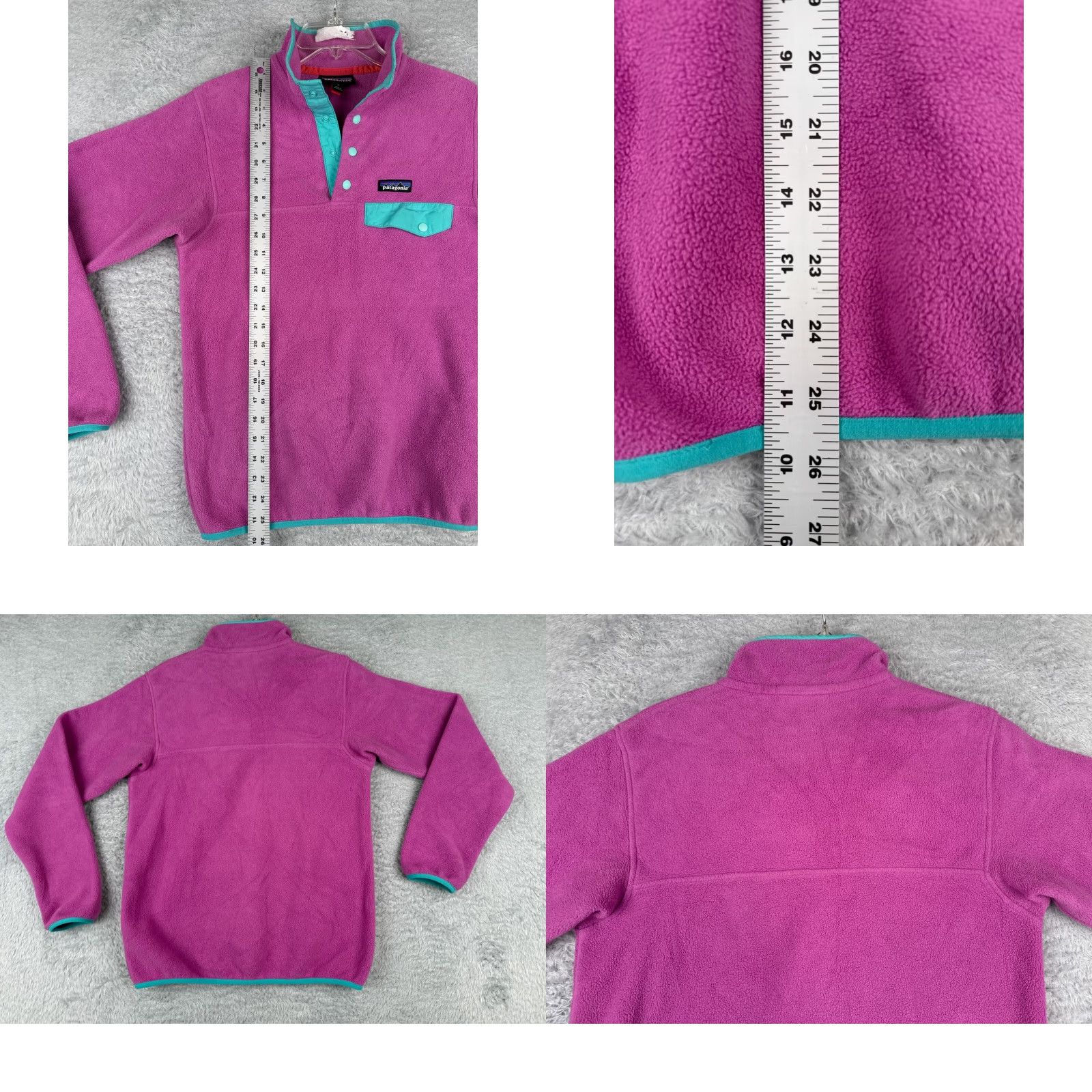 Patagonia Patagonia Sweatshirt Womens Small Pink Lightweight Synchilla Snap-T Fleece Pullover Size S / US 4 / IT 40 - 9 Thumbnail