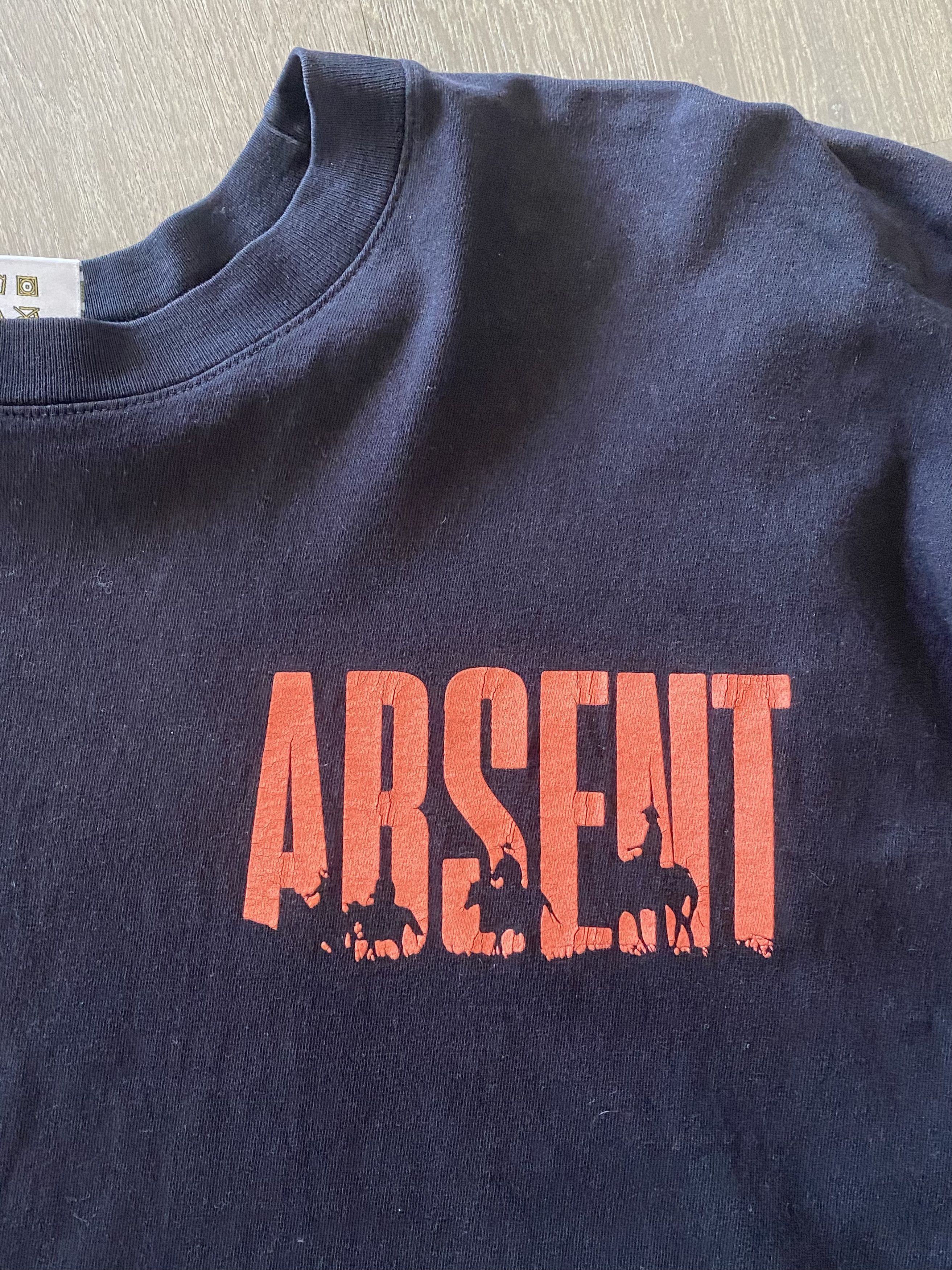 Absent Absent USA Cowboy Graphic T-Shirt – Puff Print Size US XXL / EU 58 / 5 - 3 Thumbnail