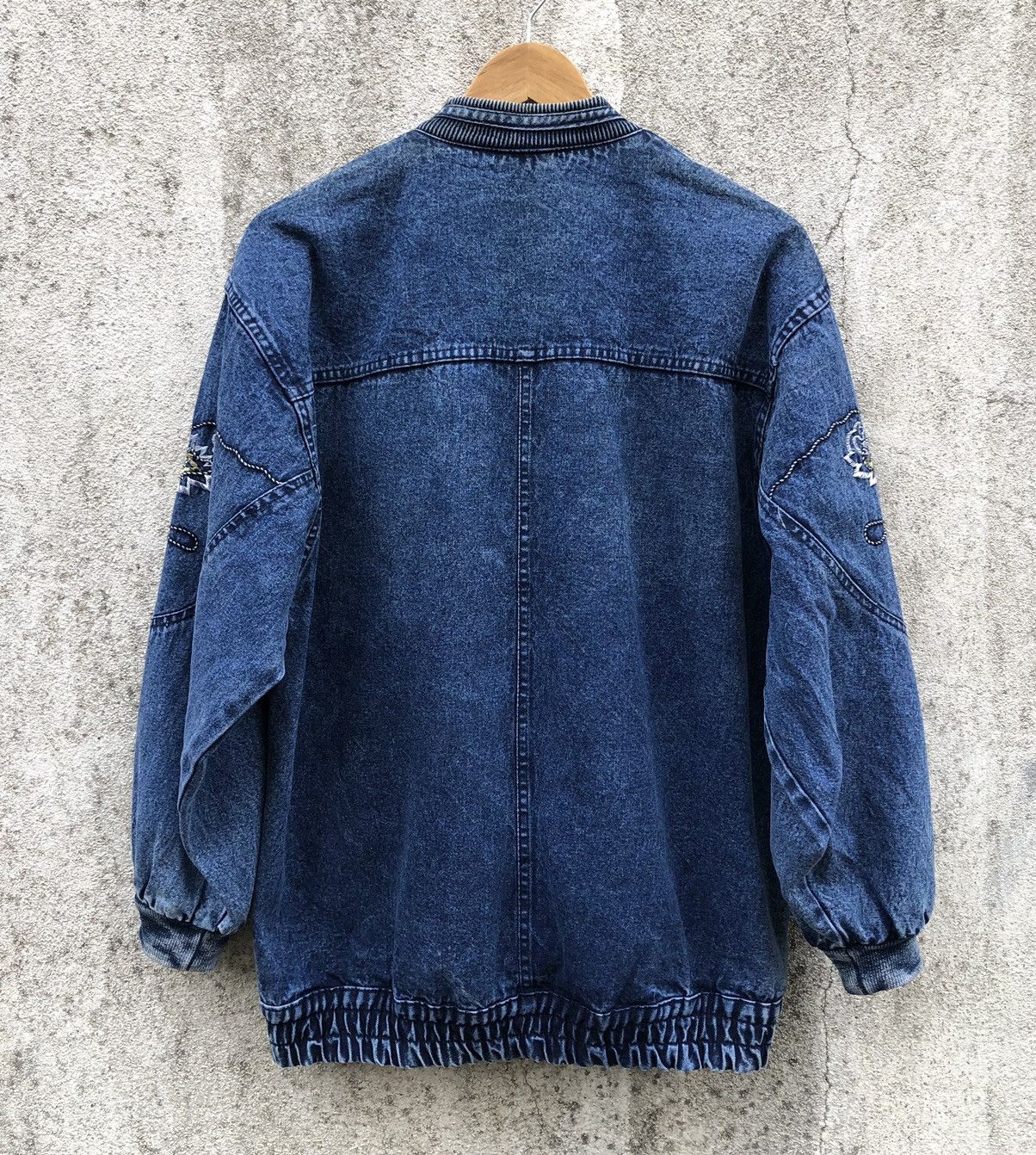 Vintage Vintage Japan Brand Bora Jean Embroidery Denim Jacket Size US M / EU 48-50 / 2 - 7 Thumbnail