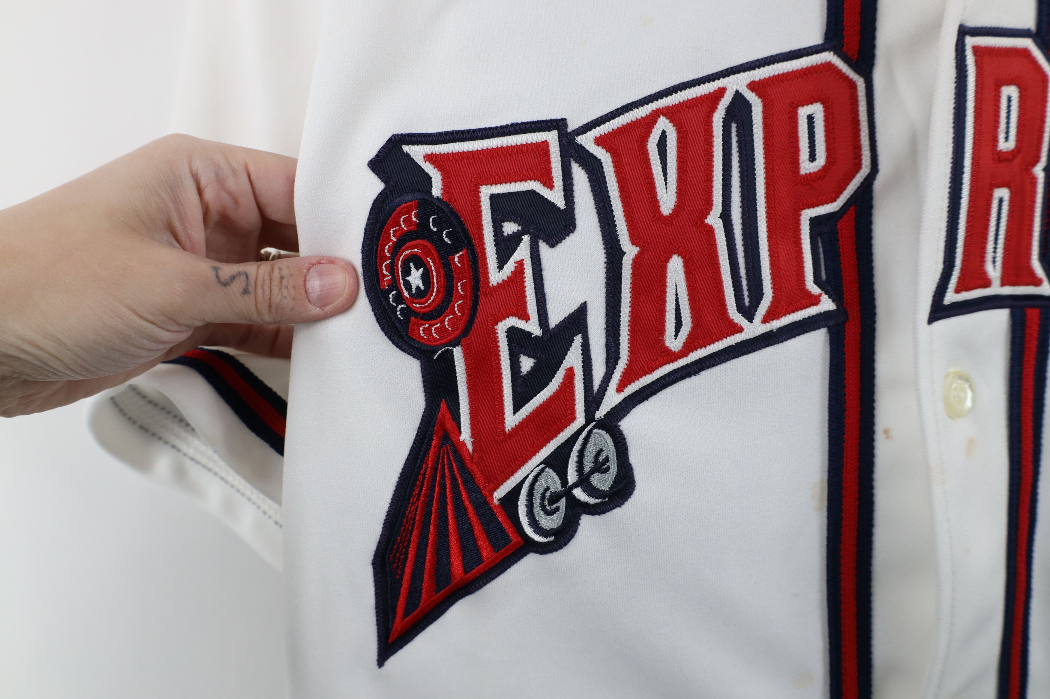Vintage Minor League Baseball Round Rock Express Baseball Jersey Size US XXL / EU 58 / 5 - 5 Thumbnail
