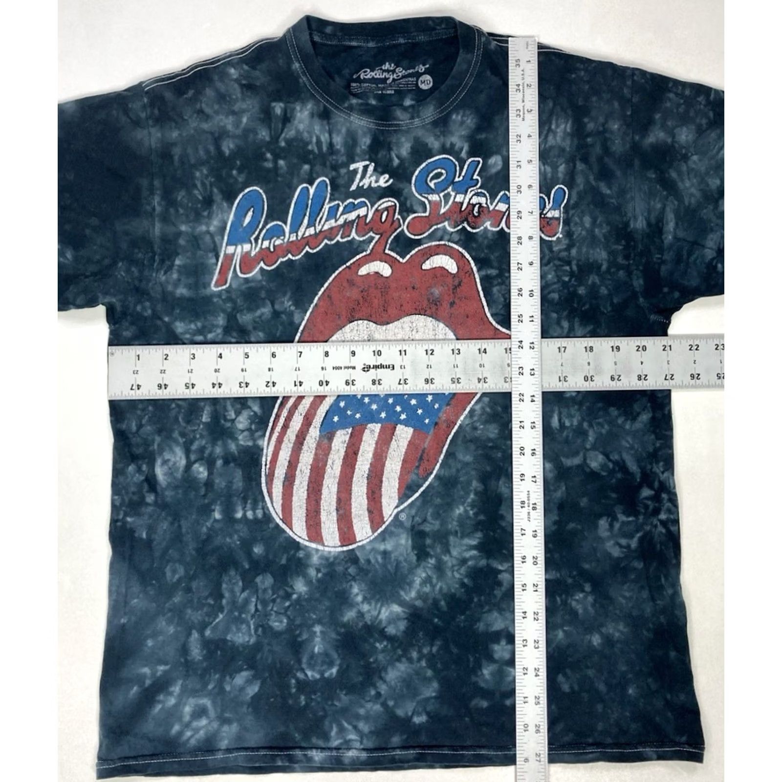 Vintage VINTAGE The Rolling Stones Tour Of America 78 Graphic T-shirt Men Medium Tie Dye Music Shirt Mens Size US M / EU 48-50 / 2 - 6 Thumbnail