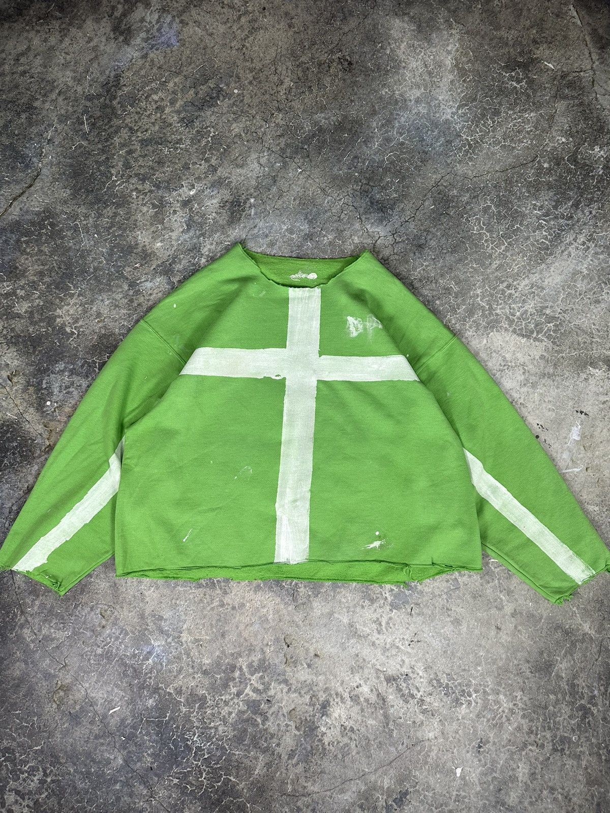 Japanese Brand × Vintage Vintage Cross Crewneck Size US XL / EU 56 / 4 - 1 Thumbnail