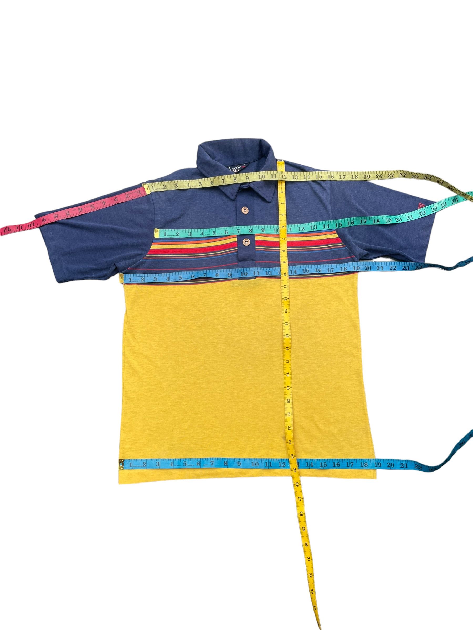 Levi's × Vintage Vintage 80's Levis Polo Tshirt Size US M / EU 48-50 / 2 - 8 Thumbnail