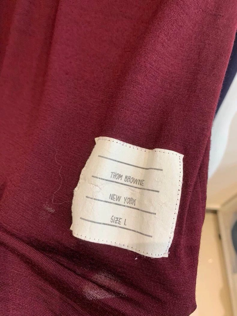 Thom Browne Thom Browne Long sleeves undergarment Size US S / EU 44-46 / 1 - 5 Thumbnail