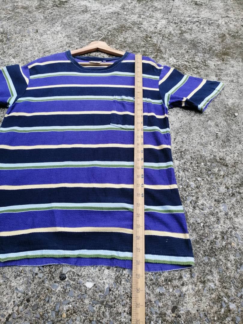 Beams Plus Beams Stripe Pocket Tee Size US M / EU 48-50 / 2 - 3 Thumbnail