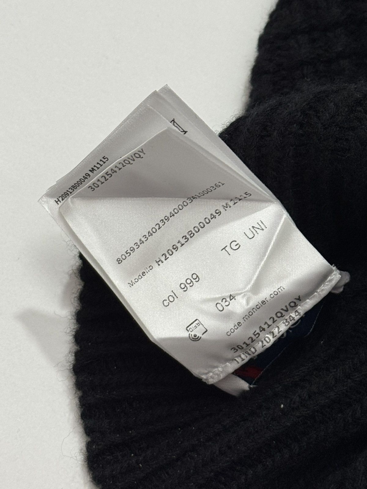 Moncler Moncler BALACLAVA virgin wool Size ONE SIZE - 14 Thumbnail