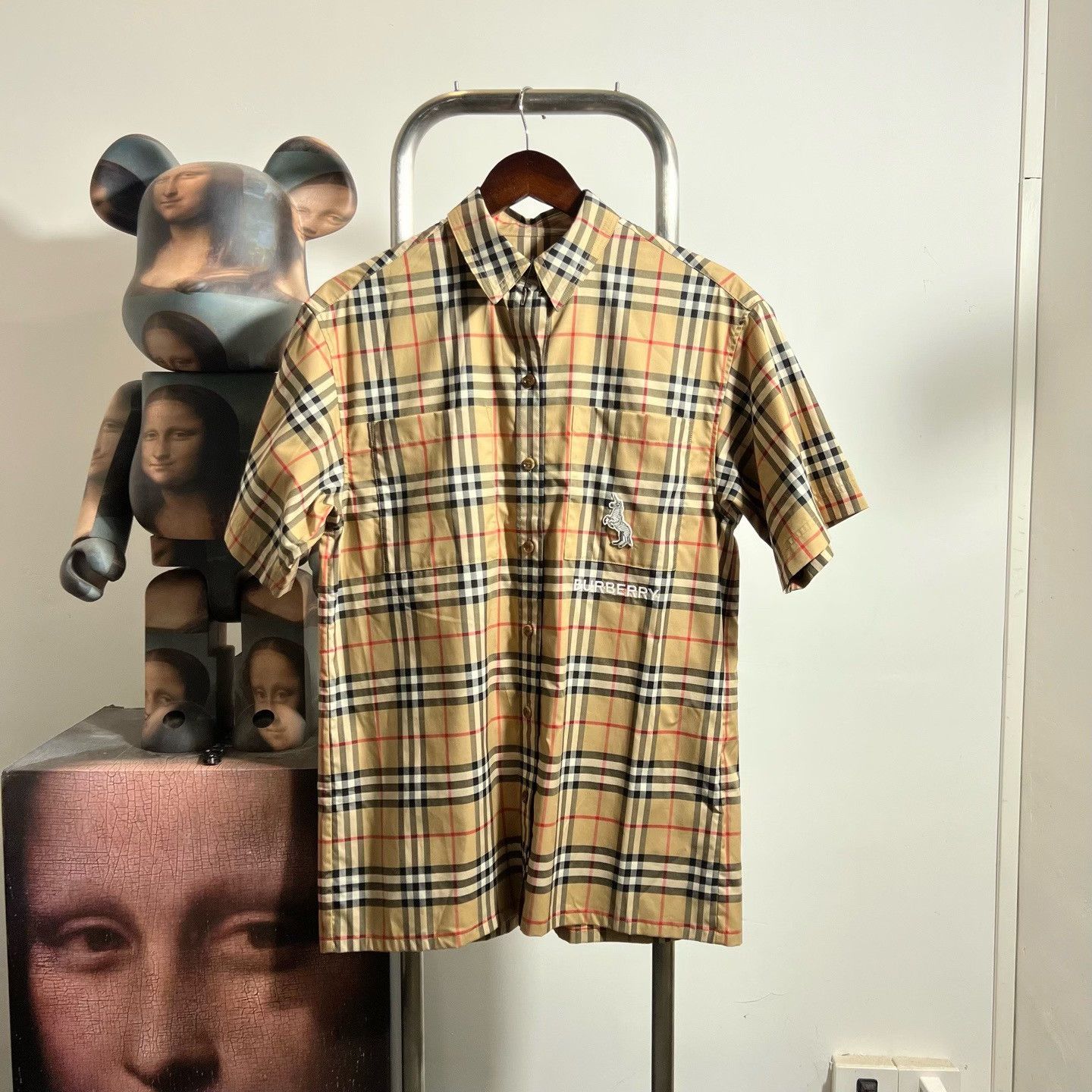 Burberry Burberry Plaid Shirt s Men Size US S / EU 44-46 / 1 - 1 Thumbnail