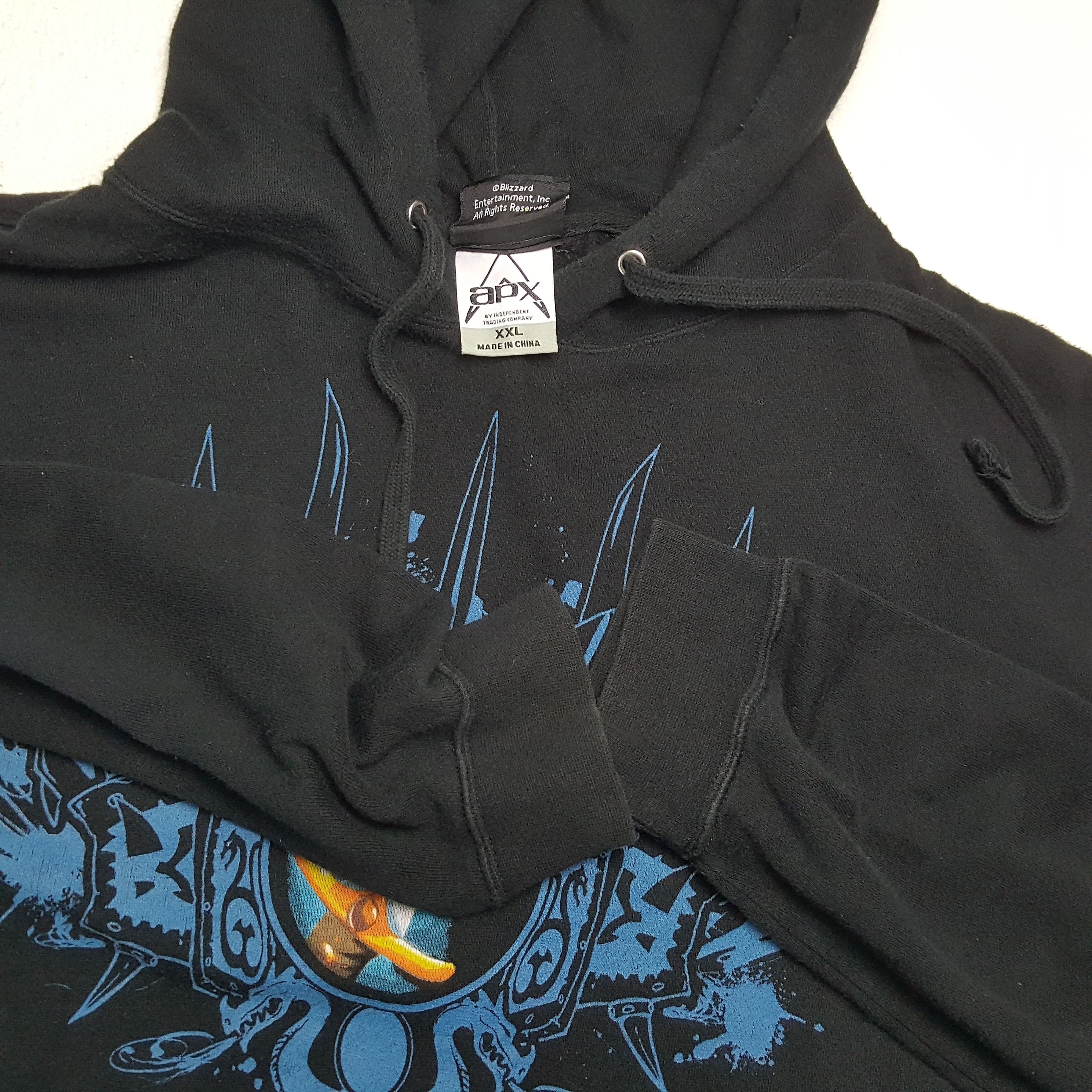 Playstation × The Game × Vintage BLIZZARD Games Warcraft Style Streetwear Hoodies Size US L / EU 52-54 / 3 - 9 Thumbnail