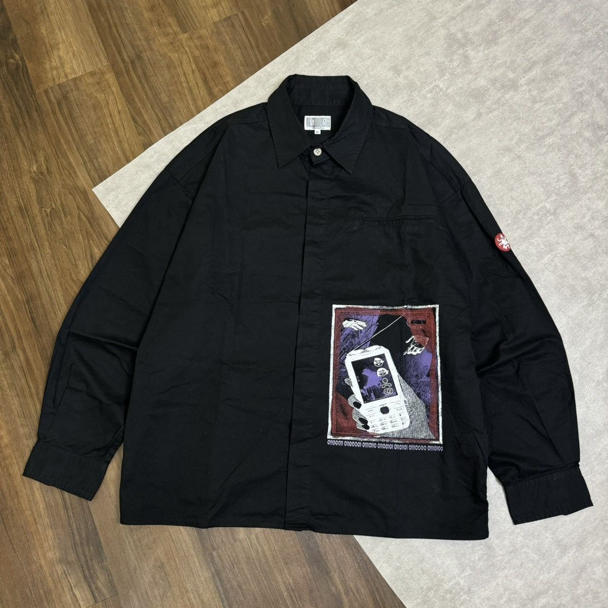 Cav Empt Cav Empt Overshirts Black Size US XL / EU 56 / 4 - 1 Thumbnail