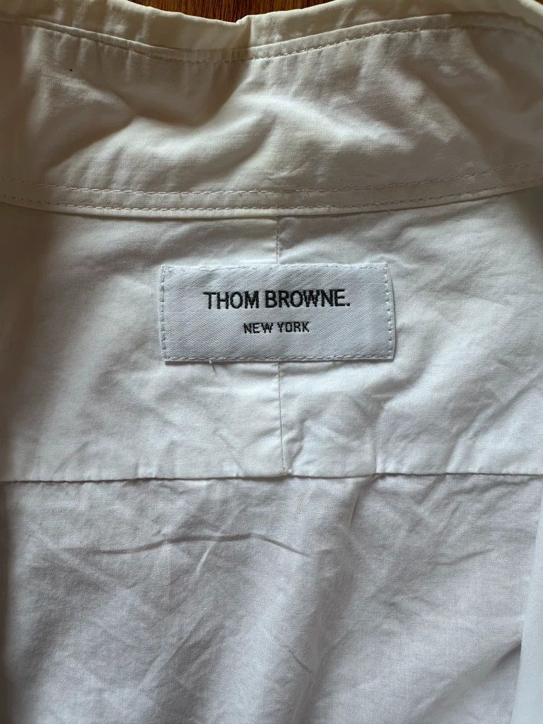 Thom Browne Thom Browne Double-breasted Shangfu silk shirt Size US S / EU 44-46 / 1 - 4 Thumbnail