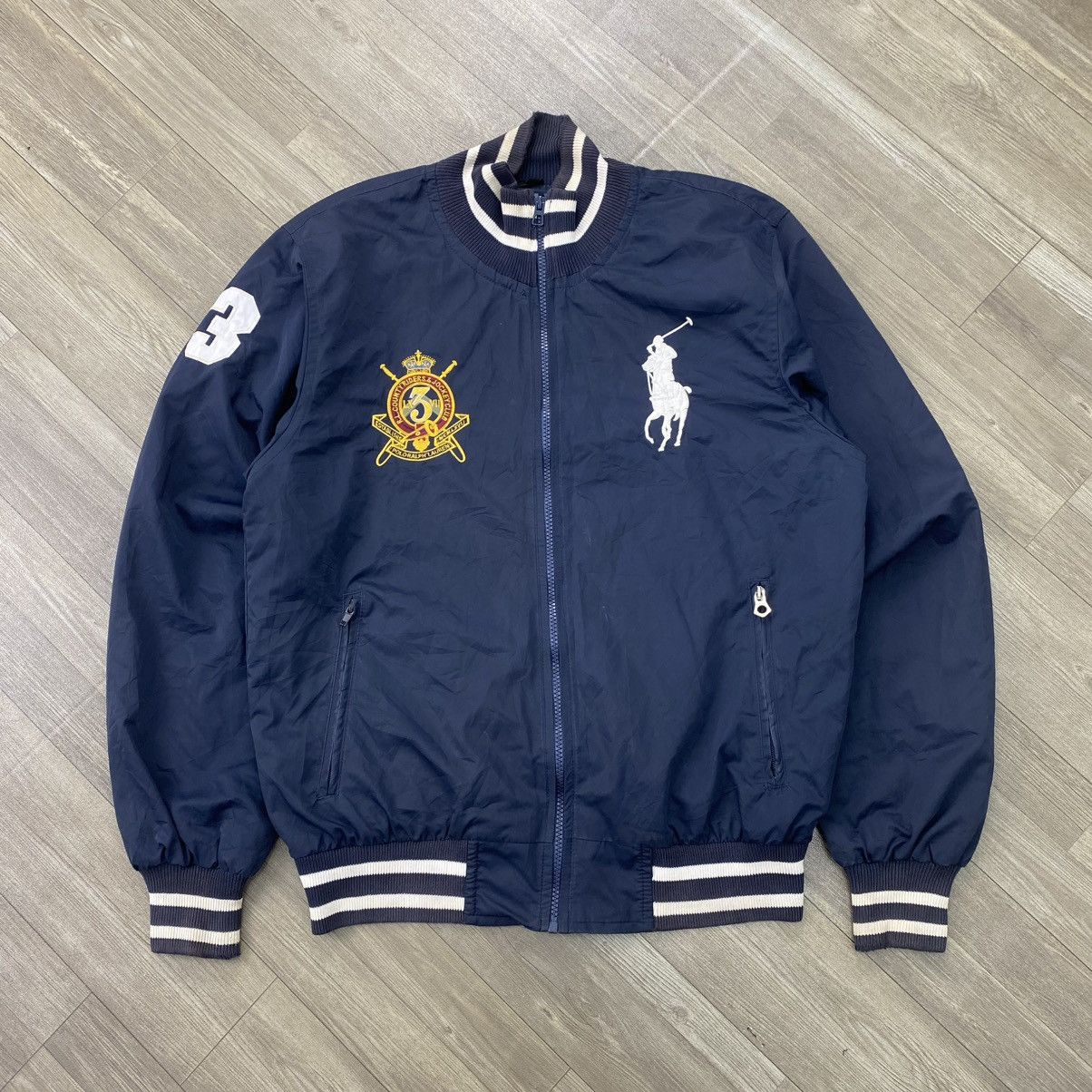Polo Ralph Lauren Vintage Polo Ralph Lauren Big Pony Distressed Nylon Jacket Size US L / EU 52-54 / 3 - 1 Thumbnail