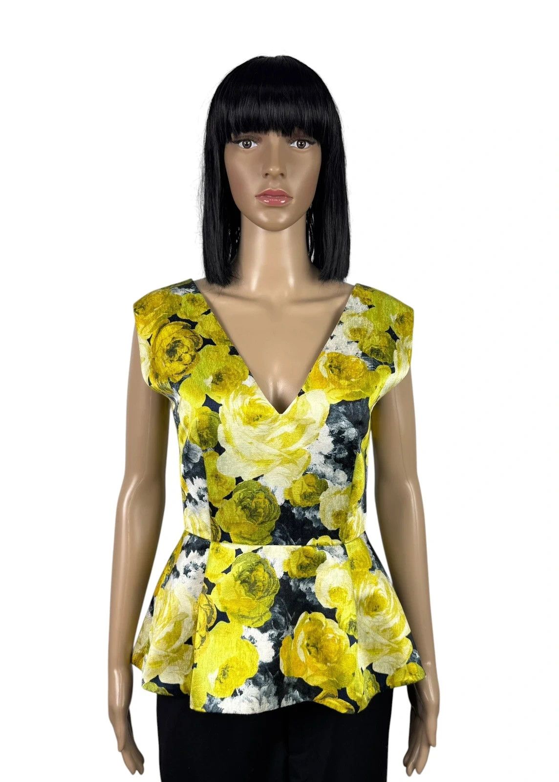 Other Elenareva Floral Printed Top Bascue Silk Cotton size S Size S / US 4 / IT 40 - 1 Thumbnail
