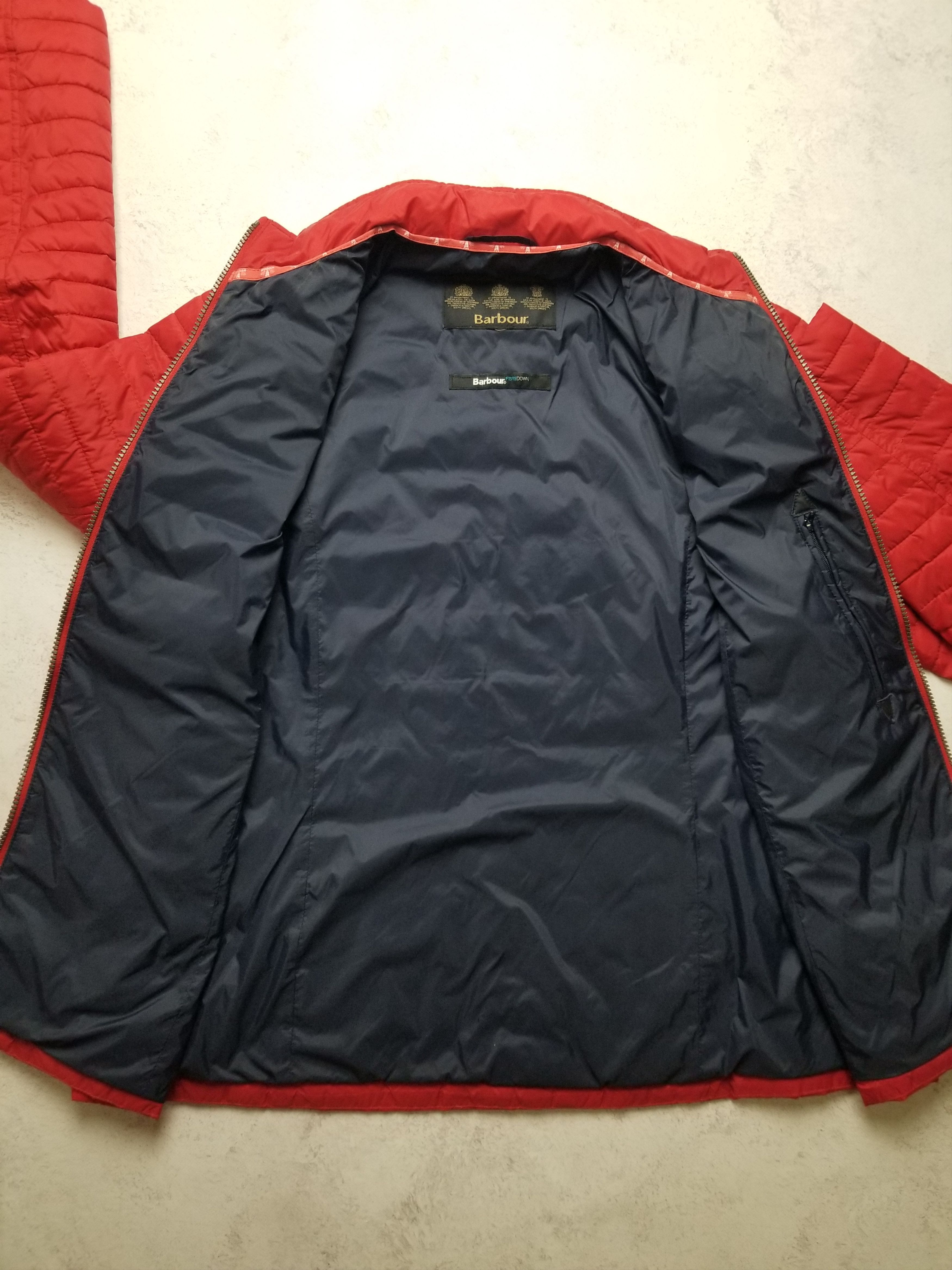 Barbour Barbour Chock Quilt Fibre Down Women Jacket Size L / US 10 / IT 46 - 2 Thumbnail