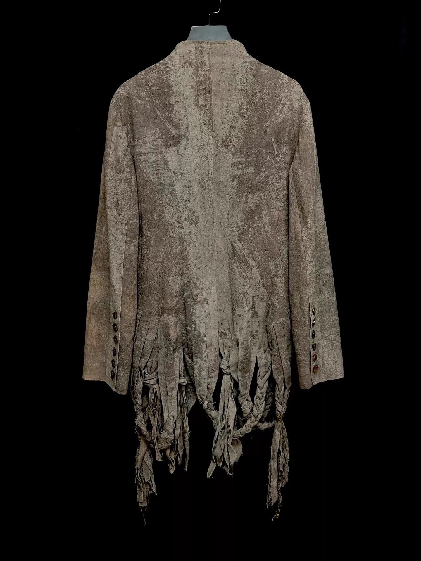 Other Yid phrogma 23AW Woven Button Braided Distressed Jacket Size S / US 4 / IT 40 - 2 Thumbnail