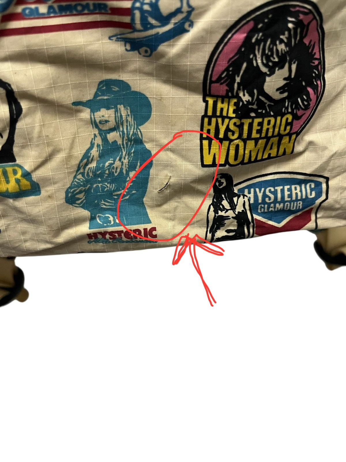 Hysteric Glamour 🔥Vtg Hysteric Glamour FullPrint Backpack Size ONE SIZE - 6 Thumbnail