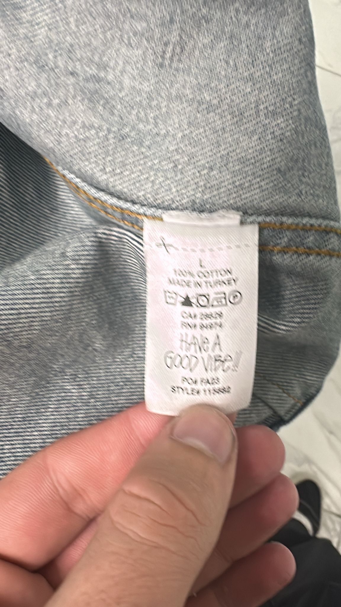 Stussy × Vintage Stussy FA23 Zip Work Jacket Denim Blue Size Large Size US L / EU 52-54 / 3 - 8 Thumbnail