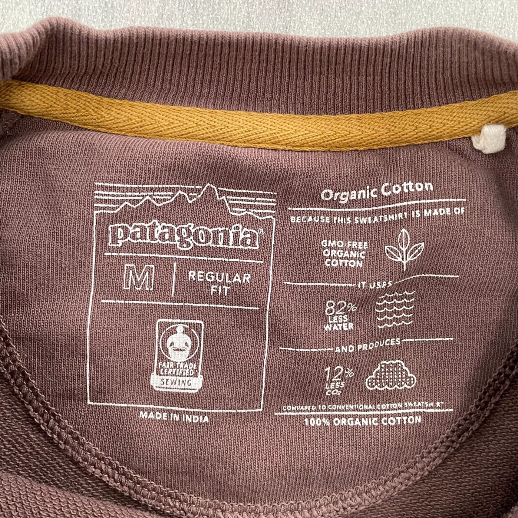 Patagonia Patagonia Sweatshirt Adult Medium Brown Flying Fish Surf Activism Logo Mens M Size US M / EU 48-50 / 2 - 5 Thumbnail