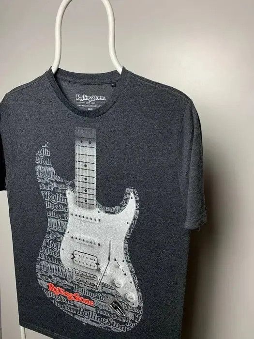 Band Tees The rolling stone T-shirt guitar logo rolling vintage small Size US S / EU 44-46 / 1 - 2 Thumbnail