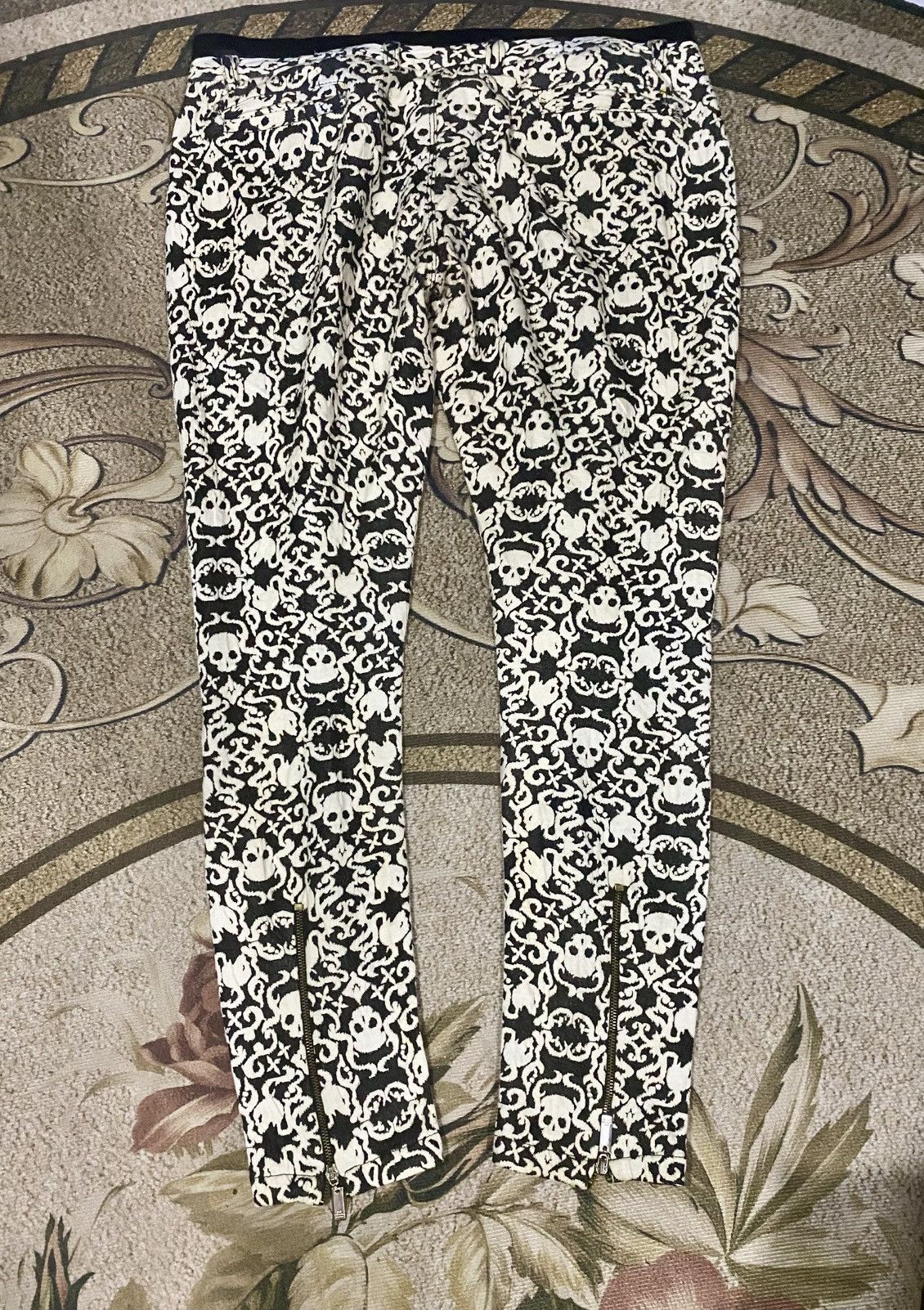 Elisabetta Franchi × If Six Was Nine Elisabettafranchi skull legging Size 35" - 3 Thumbnail