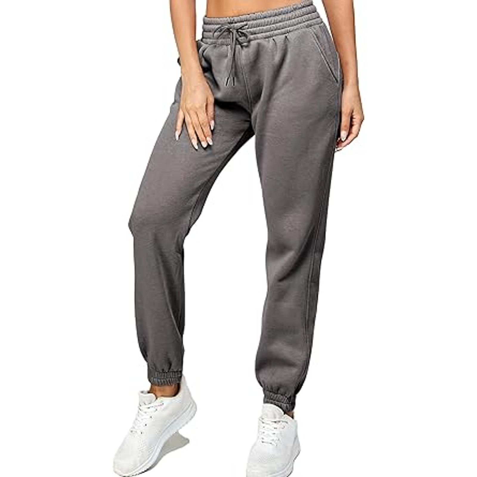 Other IUUI Sweatpants for Women High Stacked Waist Fleece Womens Size M / US 6-8 / IT 42-44 - 1 Preview