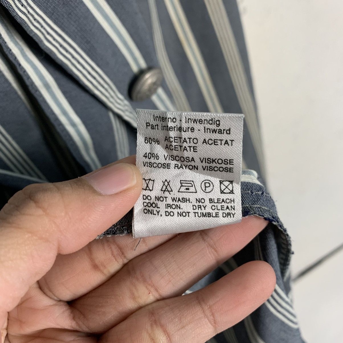 United Colors Of Benetton United Color Of Benetton Stripe Casual Jacket Size M / US 6-8 / IT 42-44 - 19 Thumbnail