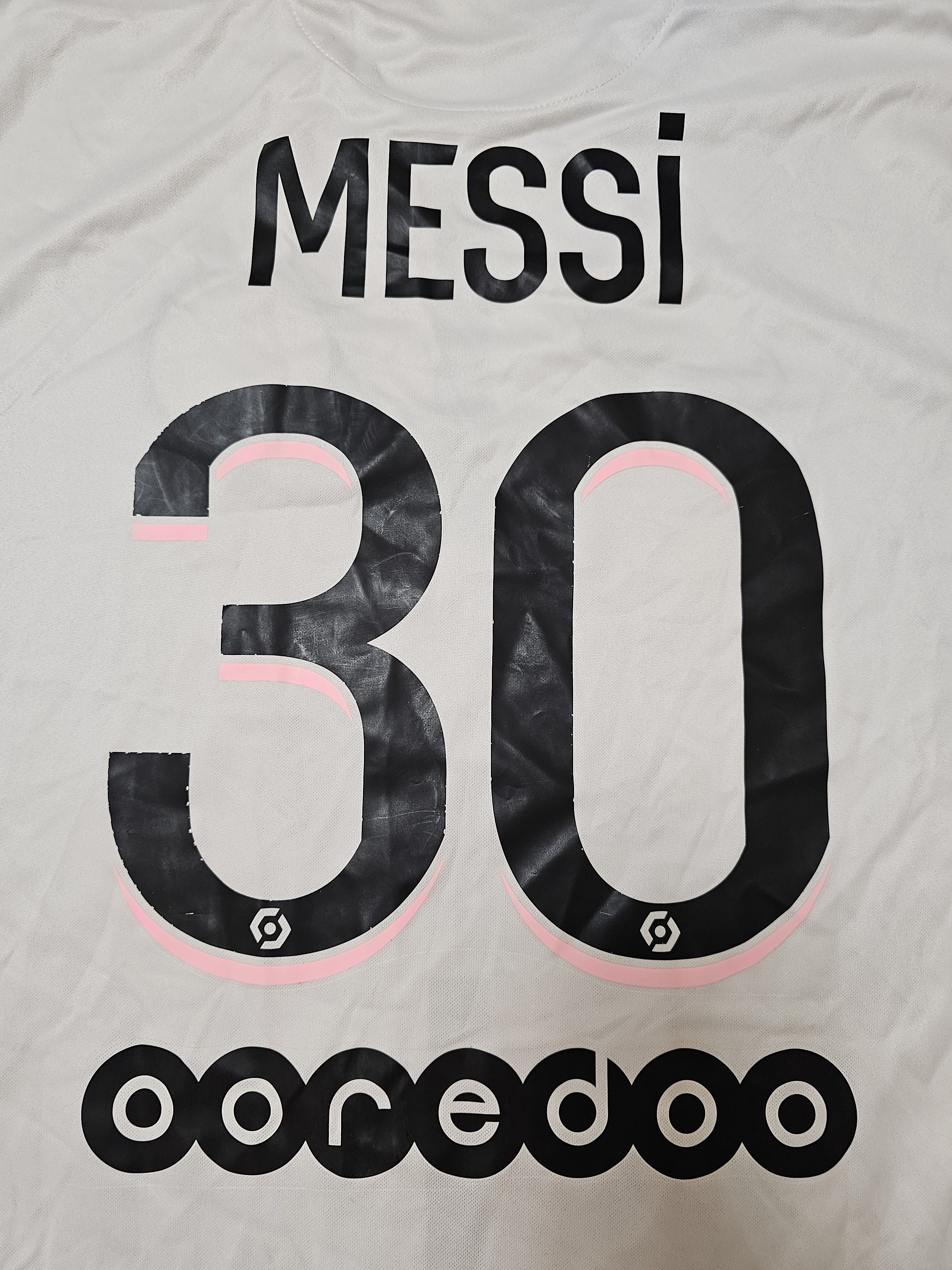 Nike PSG PARIS SAINT-GERMAIN MESSI AWAY FOOTBALL SOCCER JERSEY Size US XL / EU 56 / 4 - 5 Thumbnail