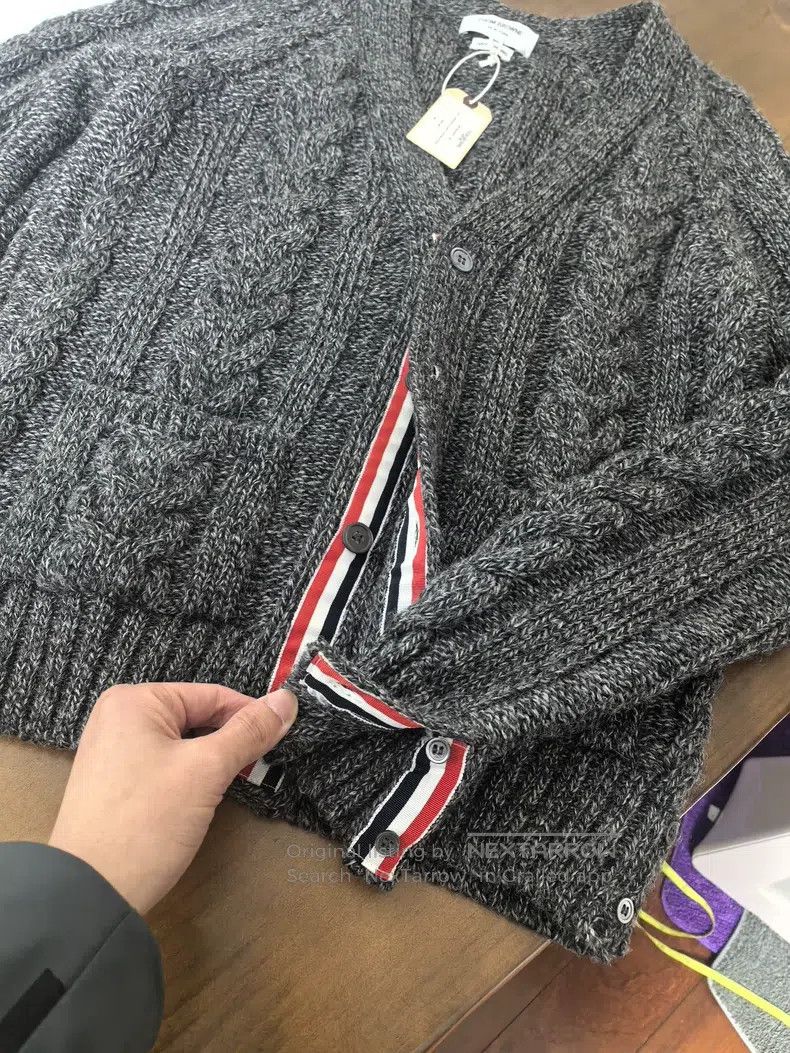 Thom Browne Thom Browne Wool Cardigan Size US S / EU 44-46 / 1 - 3 Thumbnail