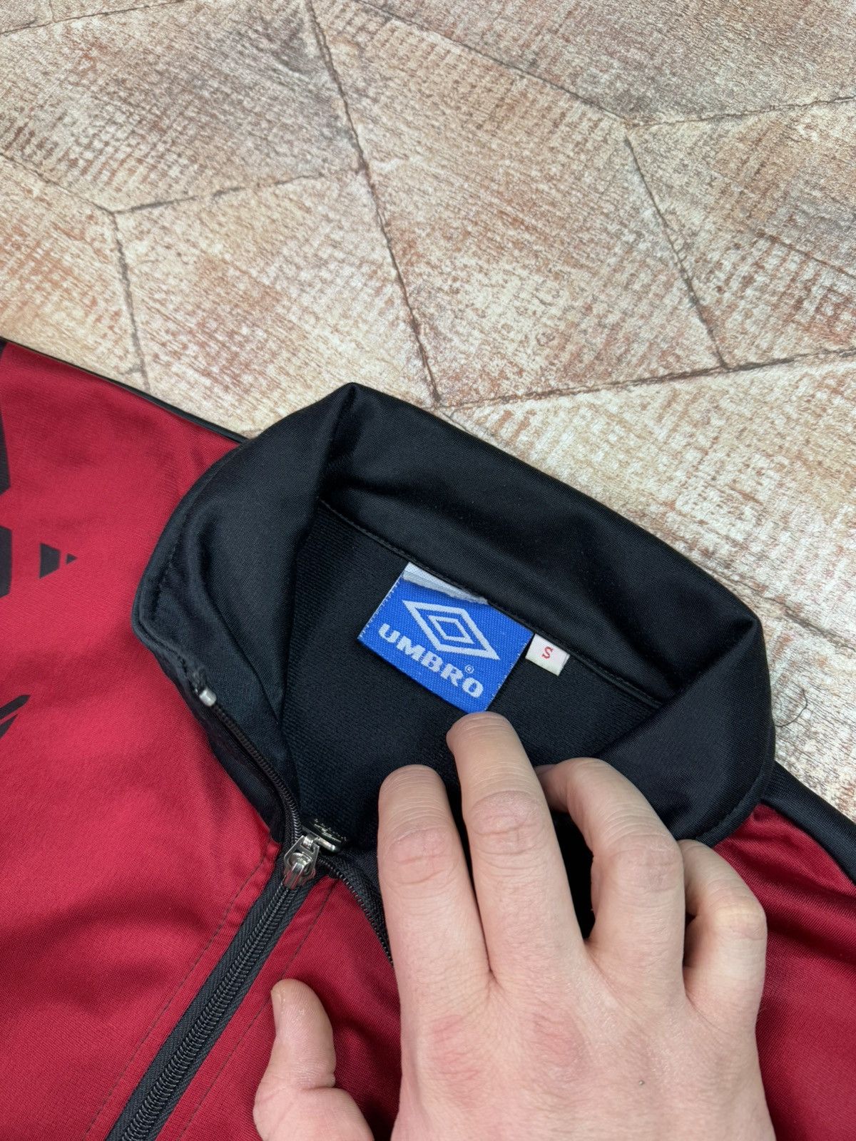 Umbro × Vintage Vintage Umbro Tracksuit Zip Blokecore y2k boxy soccer swag Size US S / EU 44-46 / 1 - 5 Thumbnail