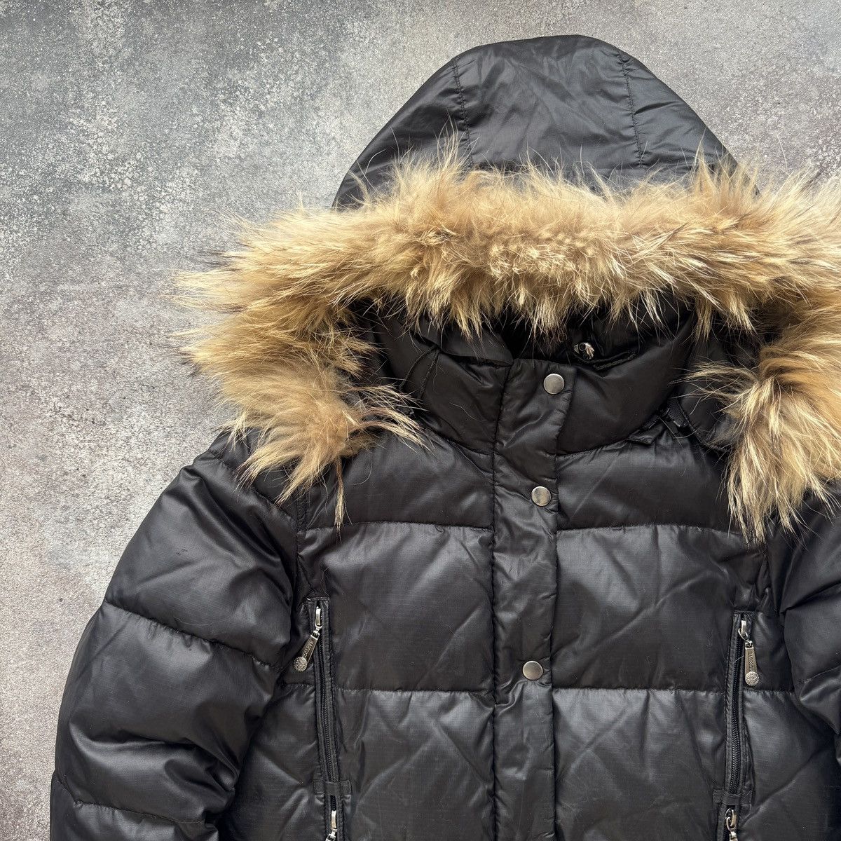 Hysteric Glamour Japan Style Avant Garde Y2K Faux Fur Hooded Puffer Jacket Size M / US 6-8 / IT 42-44 - 3 Thumbnail