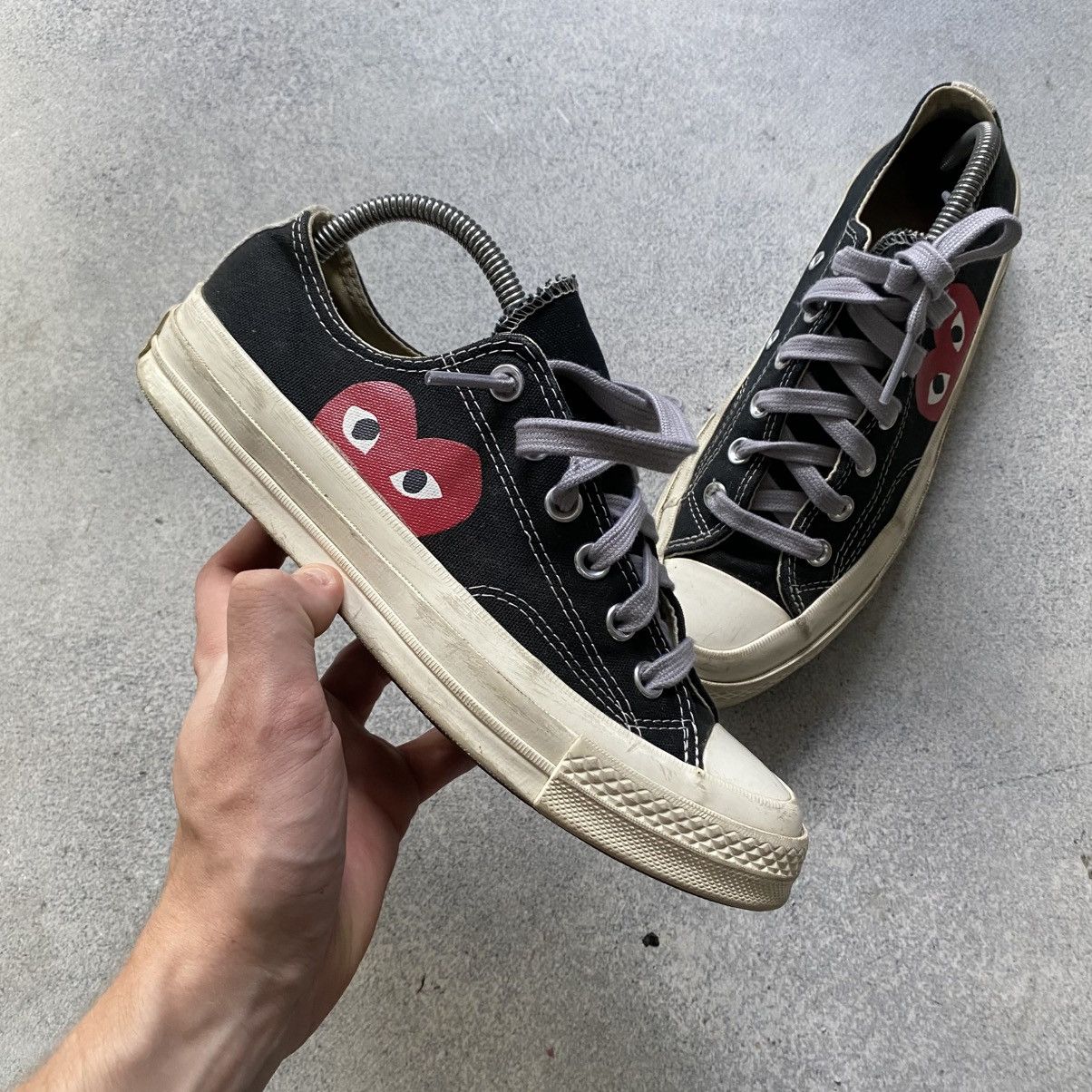 Comme des Garcons Commes des Garçons Converse Heart Size US 6 / EU 39 - 2 Thumbnail
