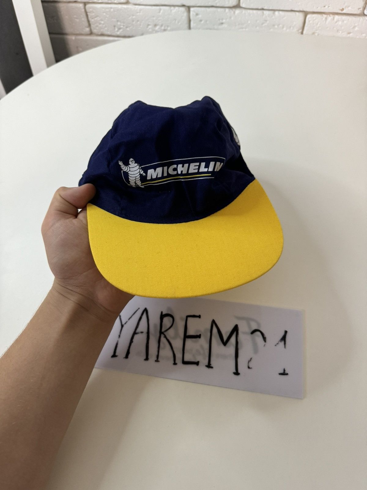 Vintage Michelin cap hat Size ONE SIZE - 2 Thumbnail