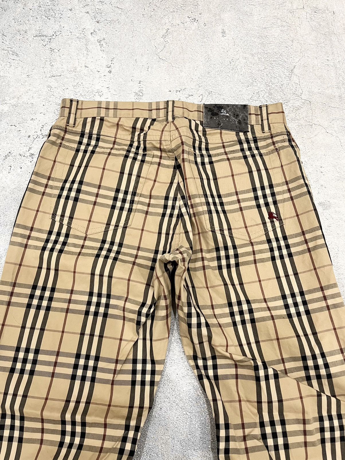 Burberry 2000s Burberry Black Label Nova Check Pants Size US 28 / EU 44 - 8 Thumbnail