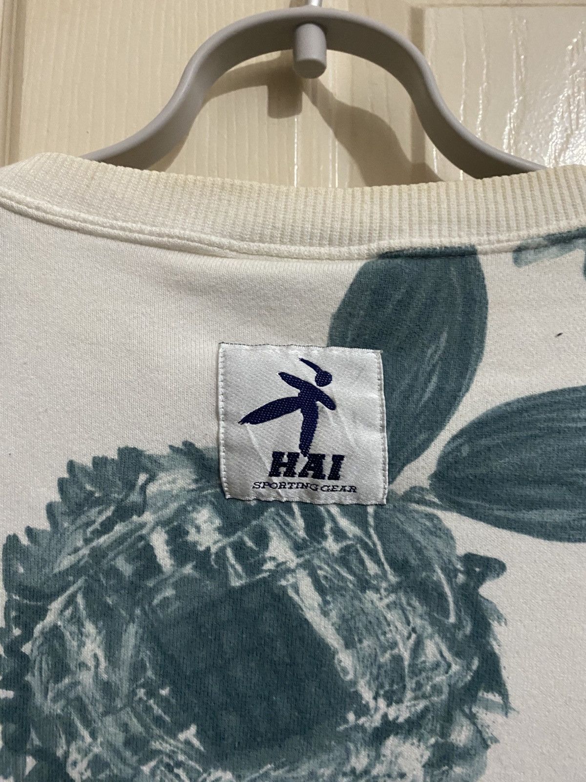 Issey Miyake Vintage HAI Sporting Gear by ISSEY MIYAKE Floral Sweatshirt Size M / US 6-8 / IT 42-44 - 10 Thumbnail
