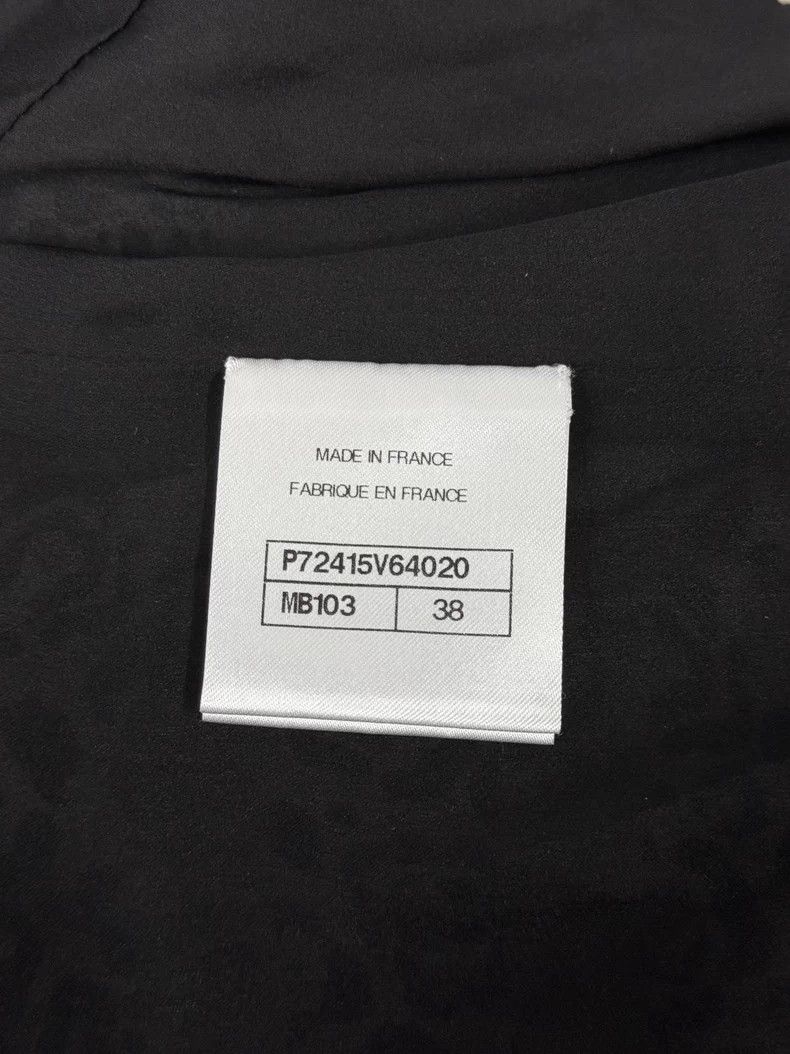 Chanel Chanel Black and white silk leopard print suspender dress Size XS / US 0-2 / IT 36-38 - 5 Thumbnail