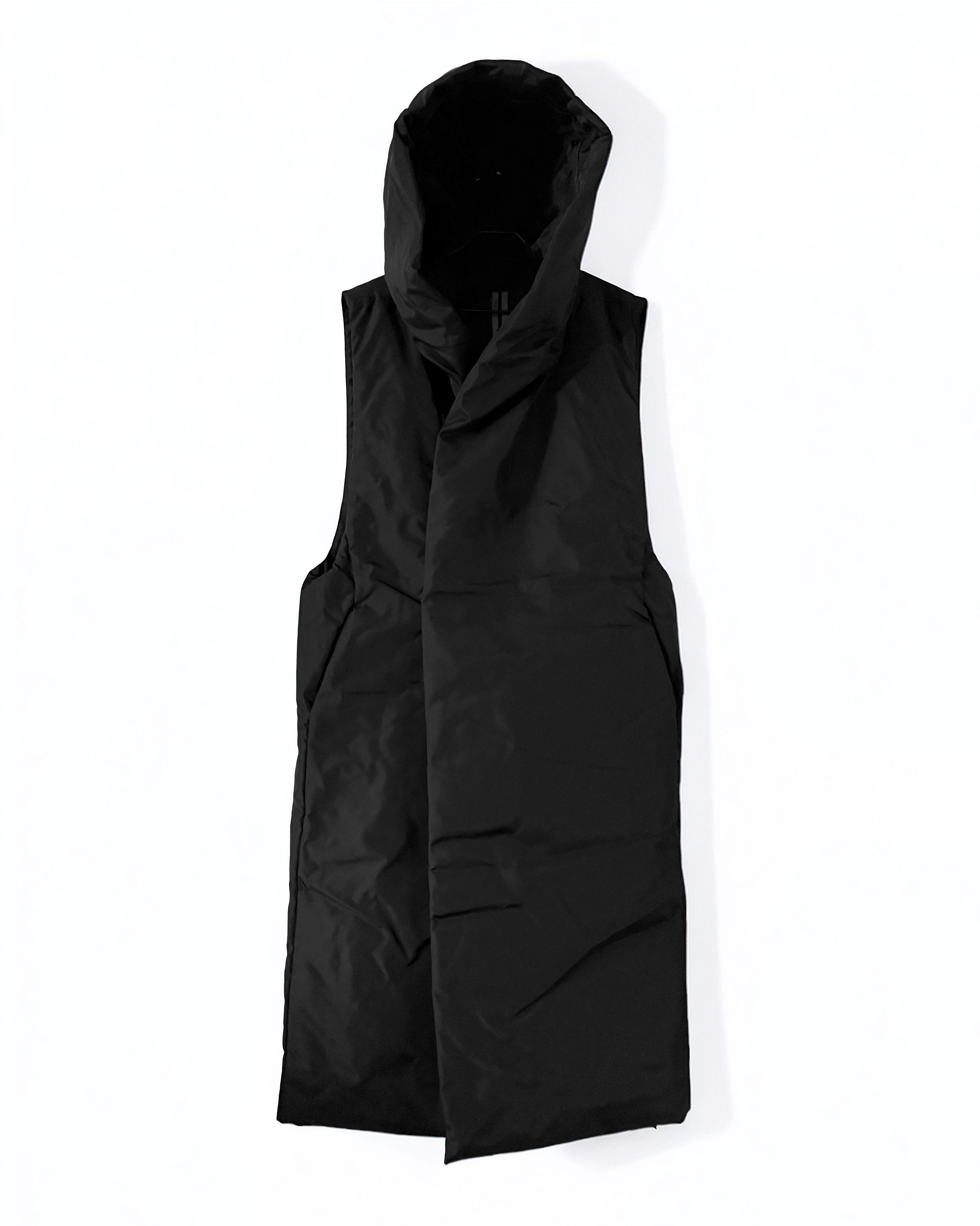 Rick Owens Drkshdw Hooded Liner Sleeveless Padded Coat Size US M / EU 48-50 / 2 - 6 Thumbnail
