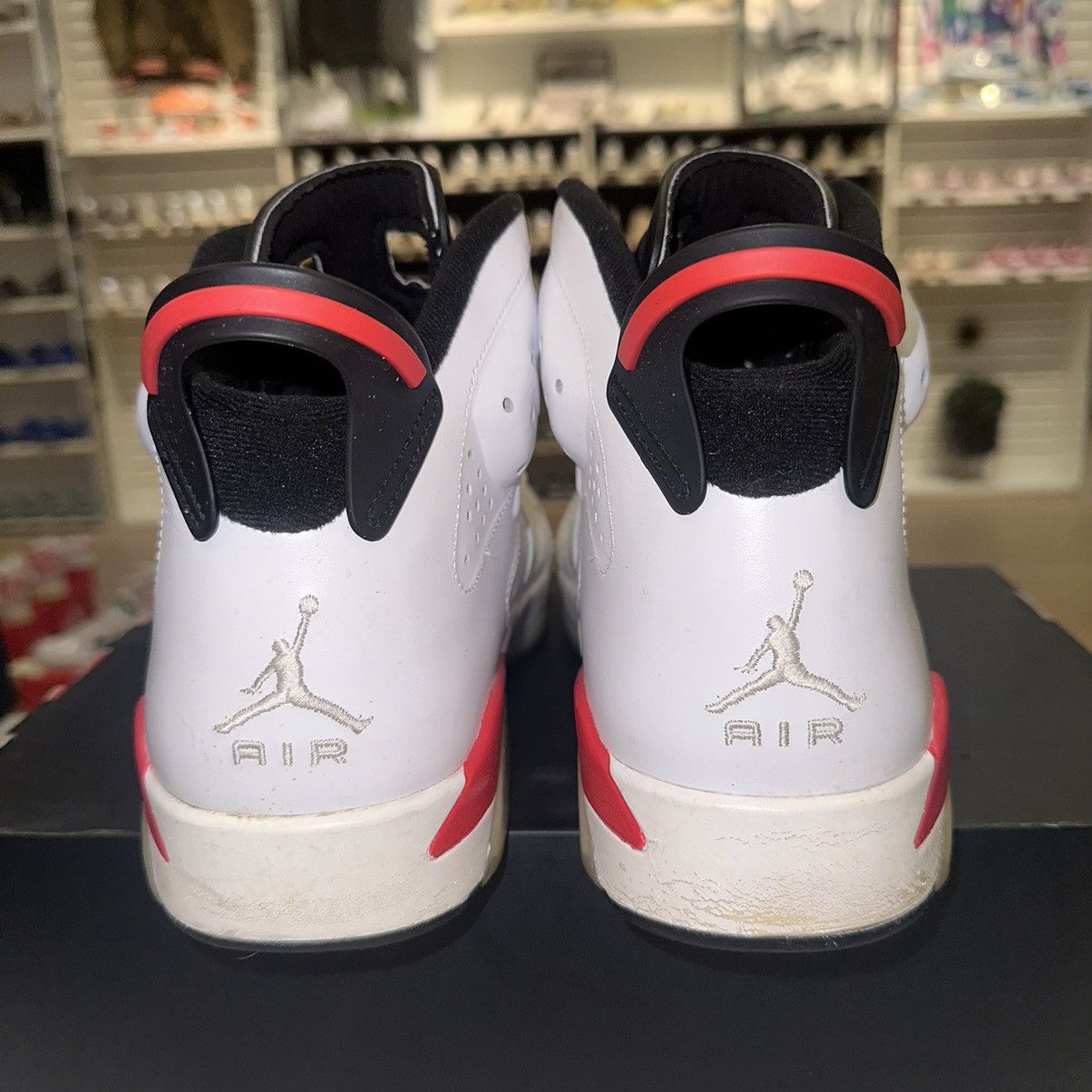 Jordan Brand Size 13 - Air Jordan 6 Retro Infrared Pack White Size US 13 / EU 46 - 3 Thumbnail