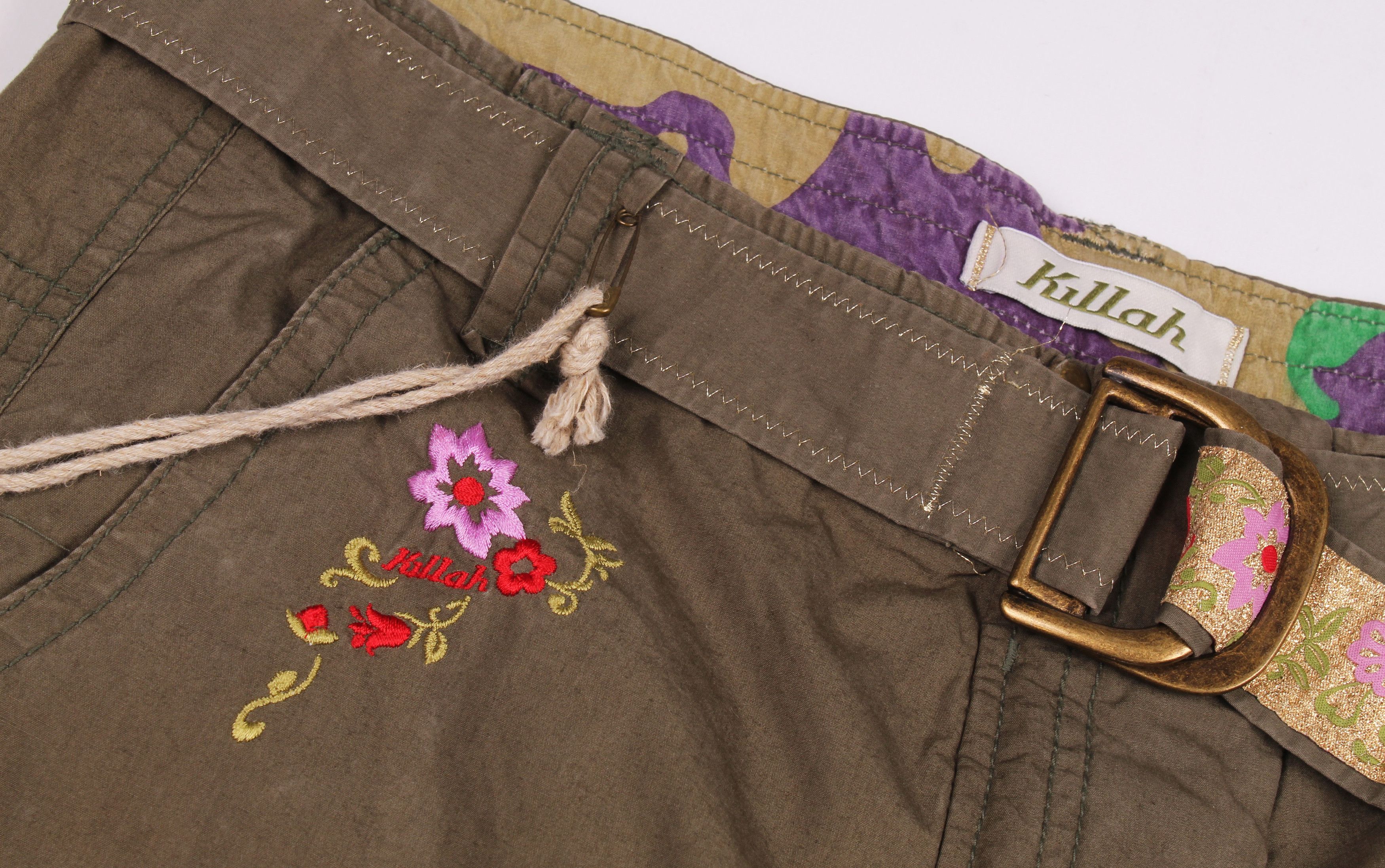 Miss Sixty × Vintage Vintage Killah by Miss Sixty Y2K Cargo Shorts Size 32" / US 10 / IT 46 - 4 Thumbnail