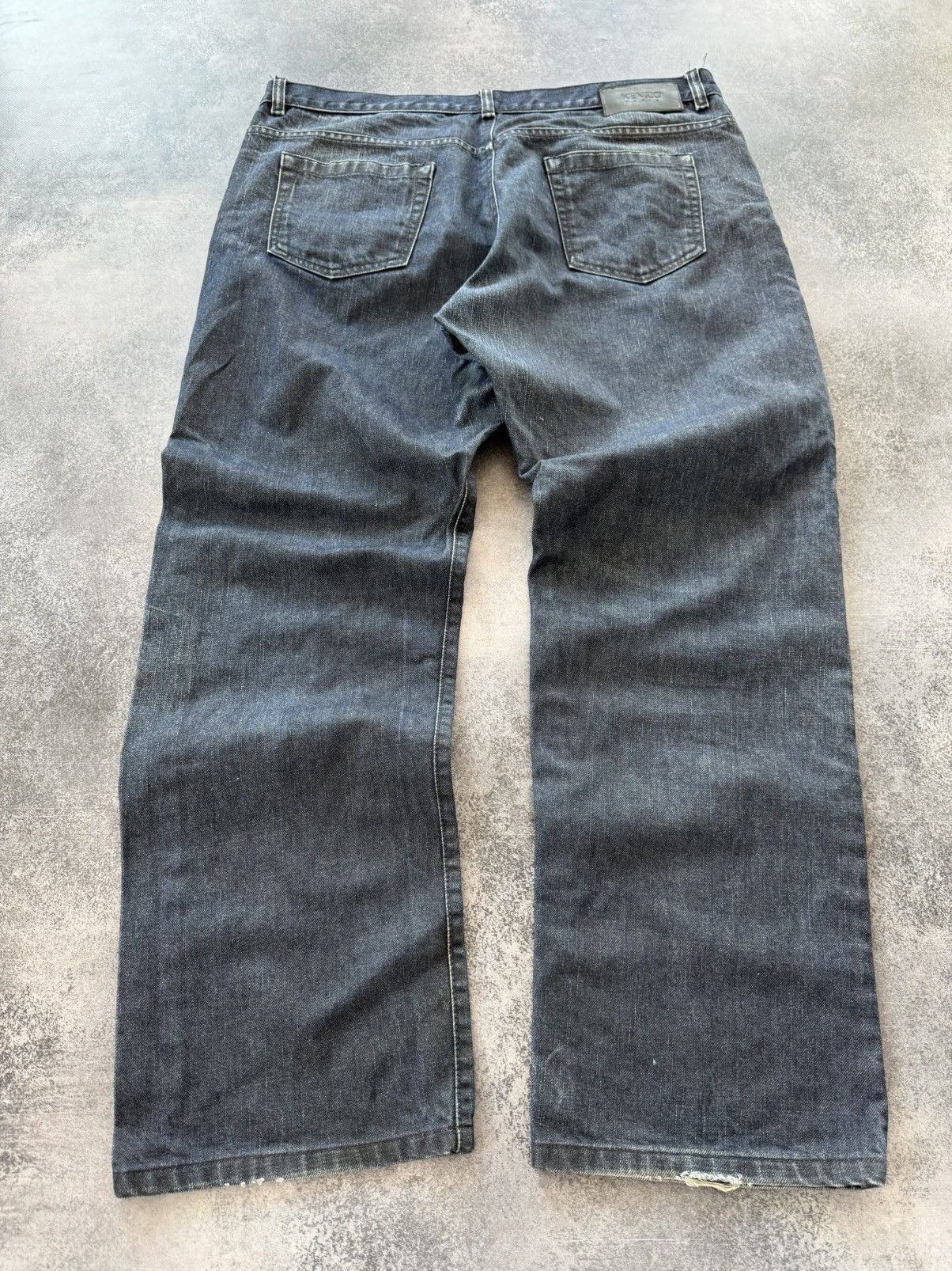 Kenzo Kenzo vintage Y2K distressed denim jeans y2k Size US 36 / EU 52 - 6 Thumbnail