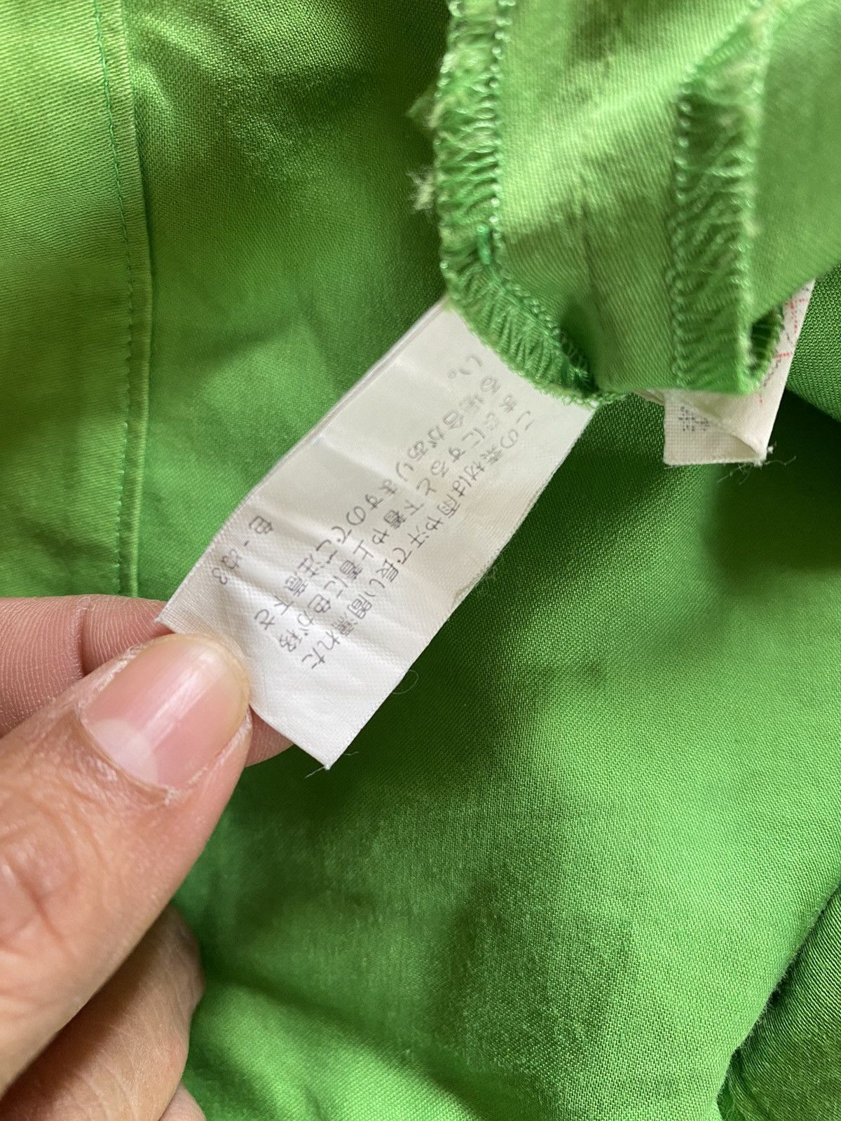 Yves Saint Laurent YVES SAINT LAURENT YSL Bright Green Satin Blouse Size S / US 4 / IT 40 - 16 Thumbnail