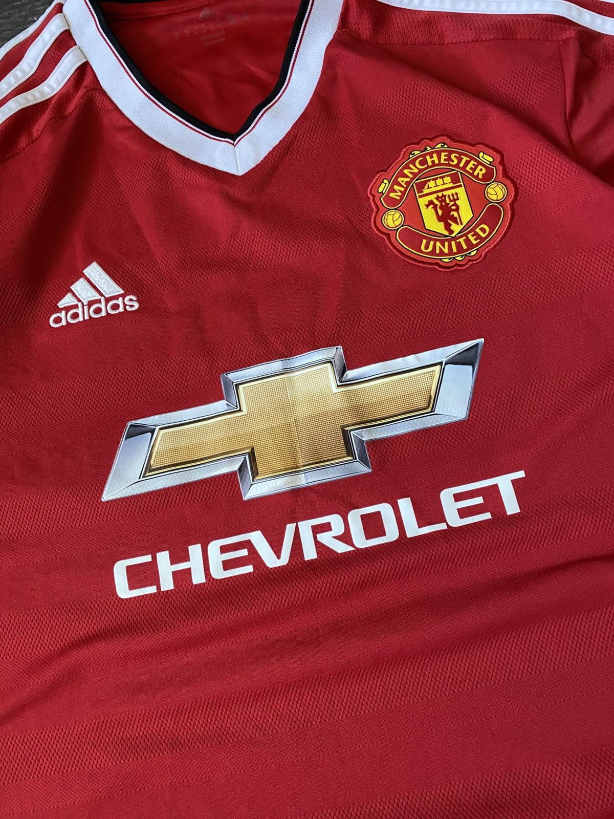 Adidas Adidas Manchester United Player Home Jersey Shirt Size US L / EU 52-54 / 3 - 2 Thumbnail