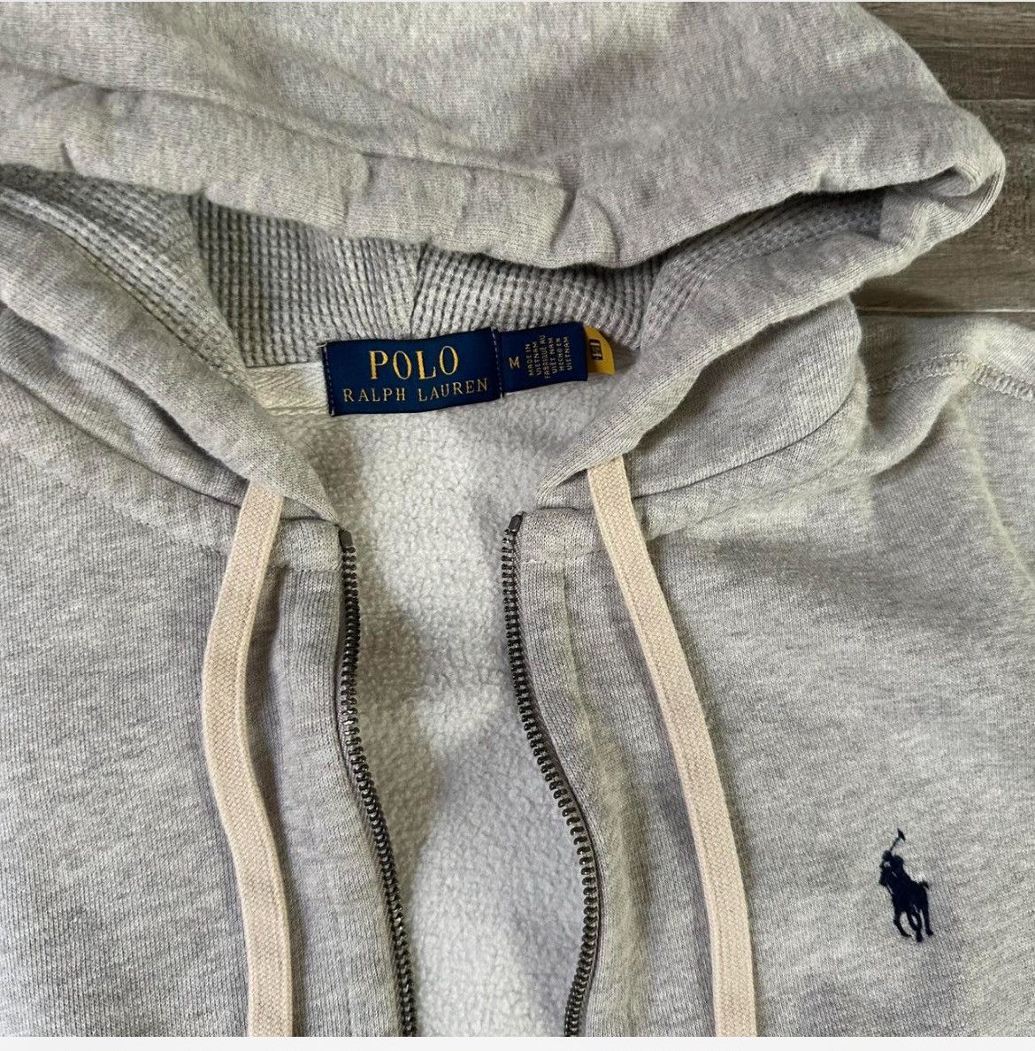 Polo Ralph Lauren Polo Double-Knit Full-Zip Hoodie light grey heather Size US M / EU 48-50 / 2 - 2 Thumbnail