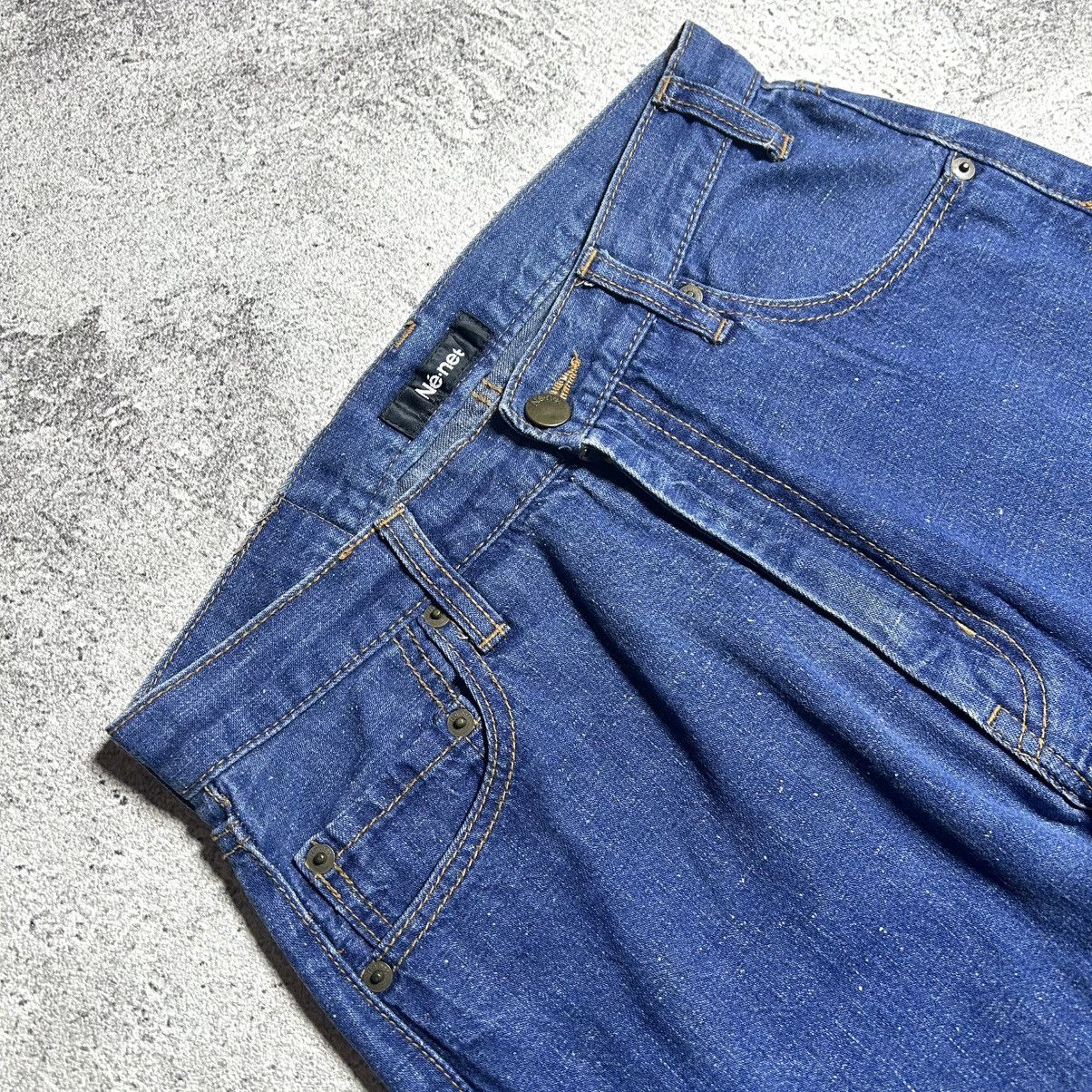 Issey Miyake Vintage 90s Denim Net-net Big Pocket Size US 28 / EU 44 - 7 Thumbnail